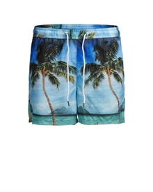 Sunset Swim Shorts Navy Blazer Badshorts Herr