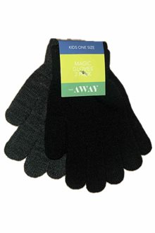 Take Away 2-pack Magiska Fingervantar Junior Svart