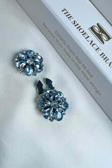 The-Shoelace-Brand-Hollie-Knappsmycke-6-pack-Light-Blue-White-Flower-Silver-2