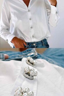 The-Shoelace-Brand-Rosi-Knappsmycke-6-pack-Pearl-Flower-Silver-2