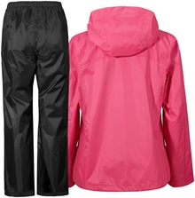 Tigris Girls Set Fuchsia Didriksons Regn set Junior bak