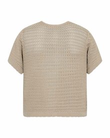 Tota-Kortarmad-Cardigan-Dam-Silver-Mink-Freequent--Smilebutiken-5
