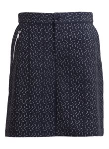 Tuxer Hollie Stretch Skort Dam Black Print