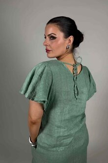Vira-Linnetopp-Dam-Avocado-Camicia--Smilebutiken-2