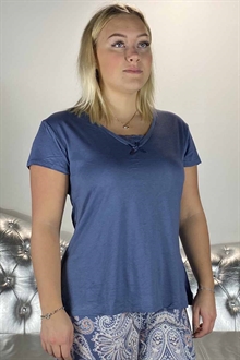 Wiges Sovtröja Bambu Dam Blå 10