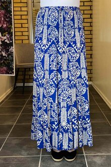 YU YI Fashion Anastasia Kjol Dam Blue