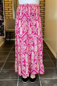 YU YI Fashion Anastasia Kjol Dam Pink