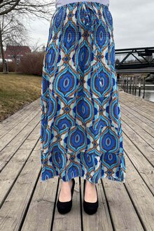 YU-YI-Fashion-Ember-Kjol-Dam-Blue-1