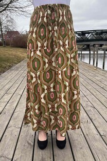 YU-YI-Fashion-Ember-Kjol-Dam-Green-1