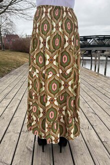 YU-YI-Fashion-Ember-Kjol-Dam-Green-3