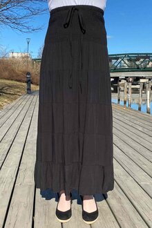YU YI Fashion Juliette Kjol Dam Black