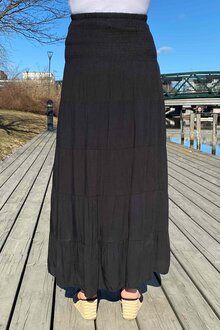 YU-YI-Fashion-Juliette-Kjol-Dam-Black-3