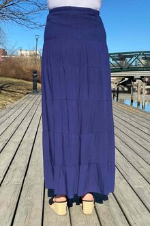 YU-YI-Fashion-Juliette-Kjol-Dam-Navy-3