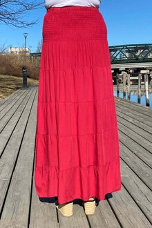 YU-YI-Fashion-Juliette-Kjol-Dam-Red-3
