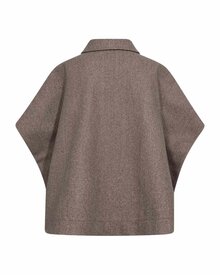 Yanna-Poncho-Dam-Morel-Melange-Freequent--Smilebutiken-3