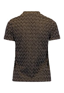 Zabaione-Adora-Kortarmad-Blus-Dam-Black-Offwhite-3