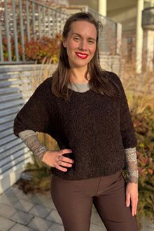 Zabaione Emmaa Pullover Dam Coffee