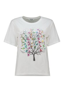 Zabaione-Tree-T-shirt-Dam-White-1